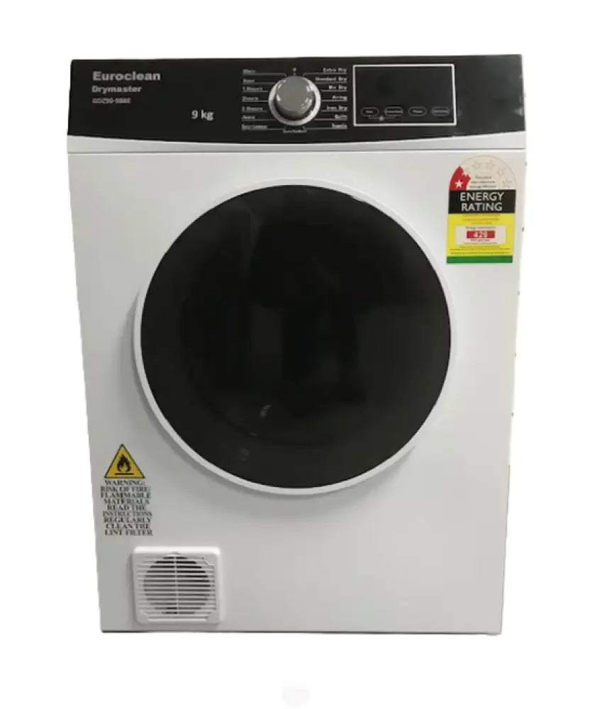 Euroclean GDZ90 9kg Dryer Stainless Steel Drum Vented Dryer