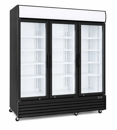 Eurotag EU1200 1200L Triple Glass Door Display Fridge - Display Fridges