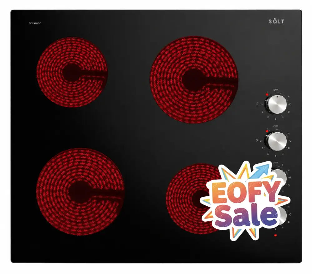 SOLT GGSCC6004K 60cm Ceramic Cooktop - Cooktops