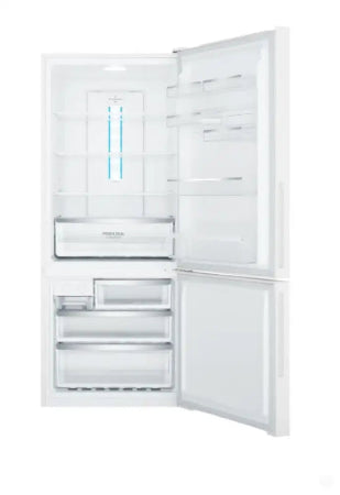 Westinghouse WBE4302WC-R 425L bottom freezer fridge - White Refrigerator