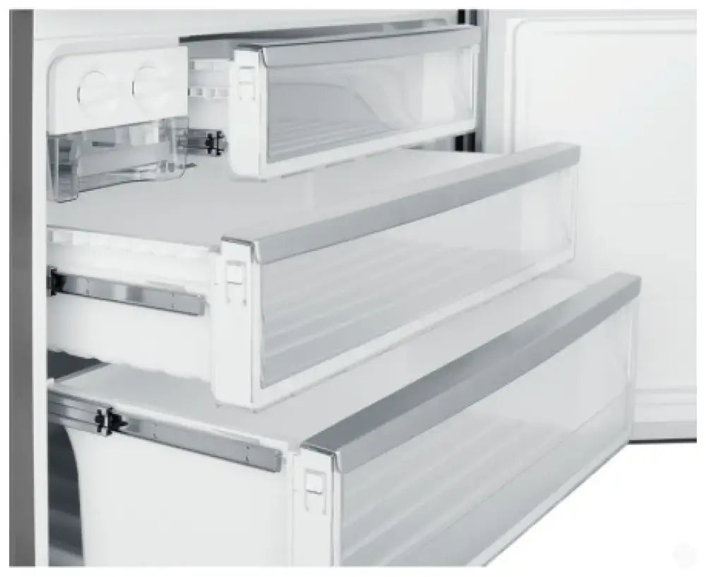 Westinghouse WBE5300BCR 496L bottom freezer fridge - Dark stainless steel Refrigerator