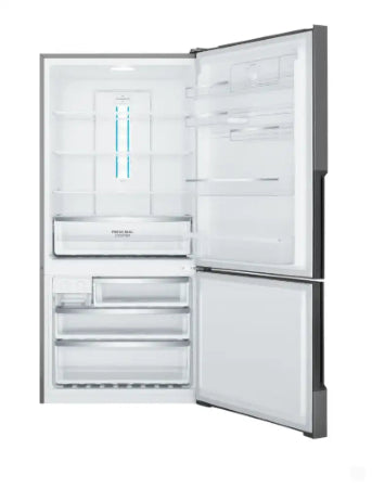 Westinghouse WBE5300BCR 496L bottom freezer fridge - Dark stainless steel Refrigerator