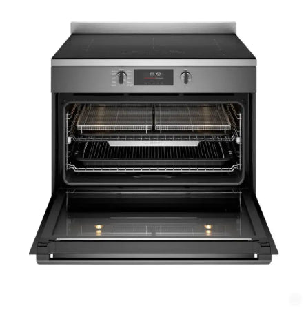 Westinghouse WFEP9757DD 90cm electric pyrolytic freestanding oven with AirFry dark stainless steel Freestanding Oven
