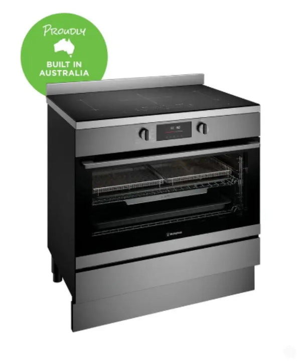 Westinghouse WFEP9757DD 90cm electric pyrolytic freestanding oven with AirFry dark stainless steel Freestanding Oven