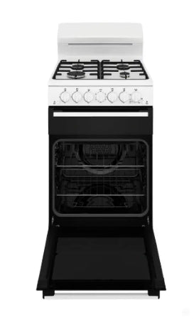 Westinghouse WLG510WCH 54cm freestanding gas oven and gas cooktop white Freestanding Oven