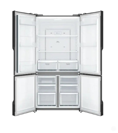 Westinghouse WQE5600BB 564L Quad Door Fridge - Matte charcoal black Refrigerator