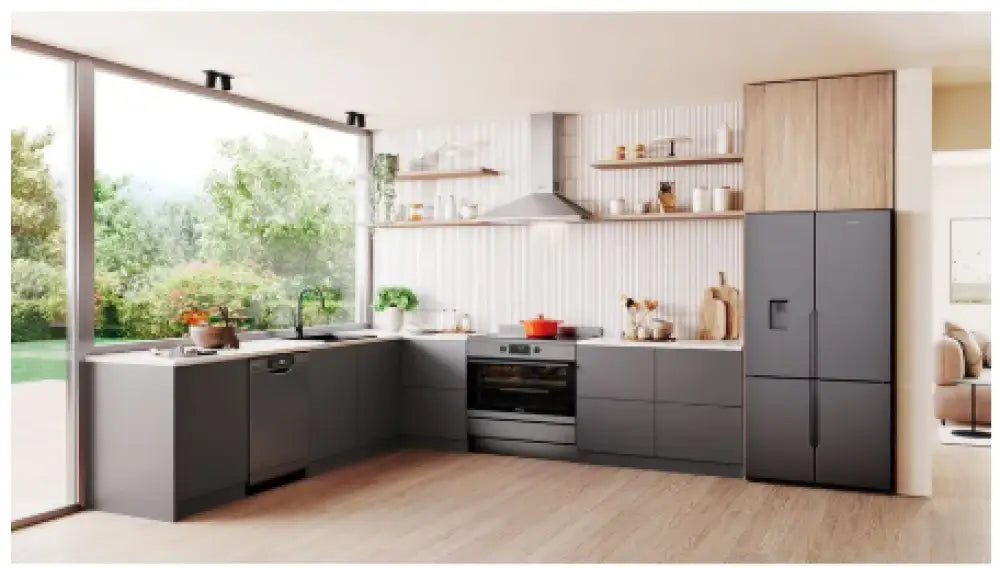 Westinghouse WSF6606KXB 60cm Dark Stainless Steel 15 Place Freestanding Dishwasher Dishwasher