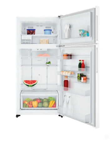 Westinghouse WTM5002WDR 503L top mount fridge - White - Right Hand Refrigerator